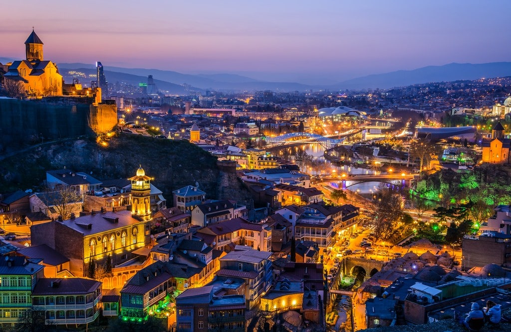 Beautiful Romantic Tbilisi At Night Tour Guide Georgia Beautiful Romantic Tbilisi At Night Tour Guide Georgia