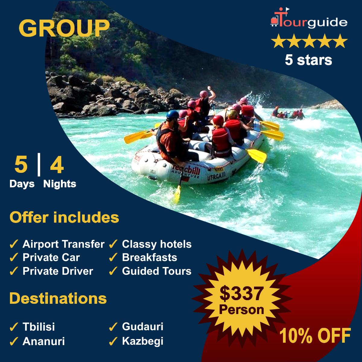 5 Day Universal Tour in Georgia