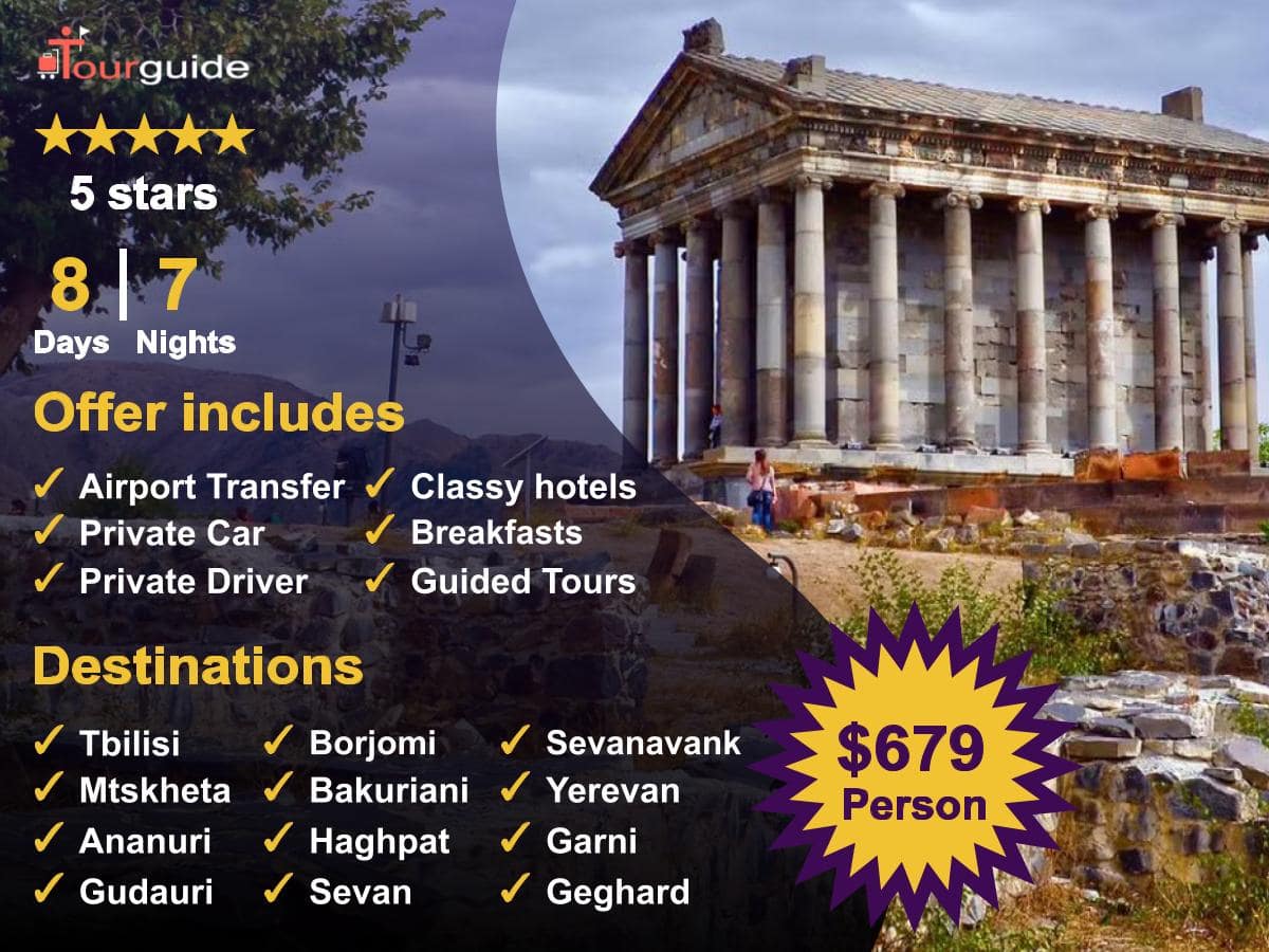 8 Day Dual Country Tour in Georgia and Armenia