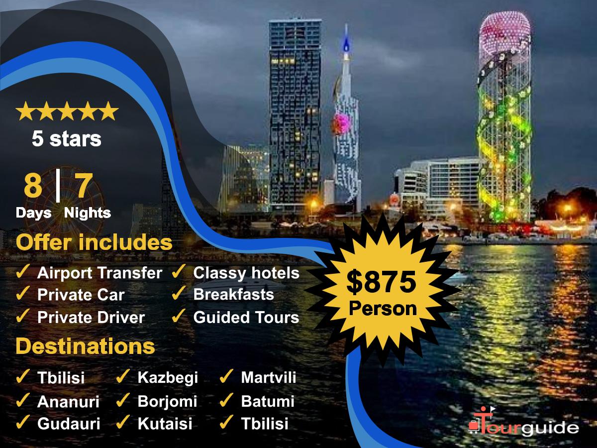 8 Day Universal Tour in Georgia